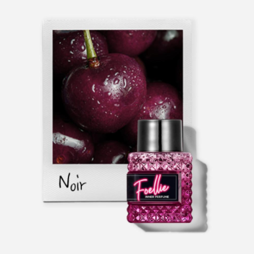 Foellie Profumo Intimo Eau de Noir 10ml | Fragranza per la Cura Femminile della Zona Y