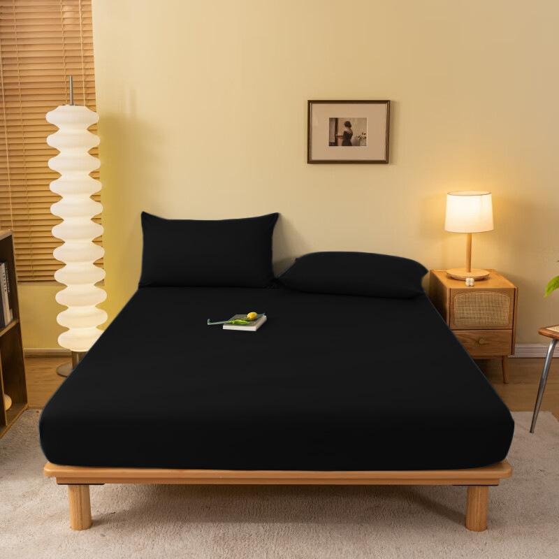 Einzelbett Spannbettlaken Ultraweich Bequemer Bettbezug Tiefe Tasche Bettlaken Staubdicht Sofabezug Matratzenschoner