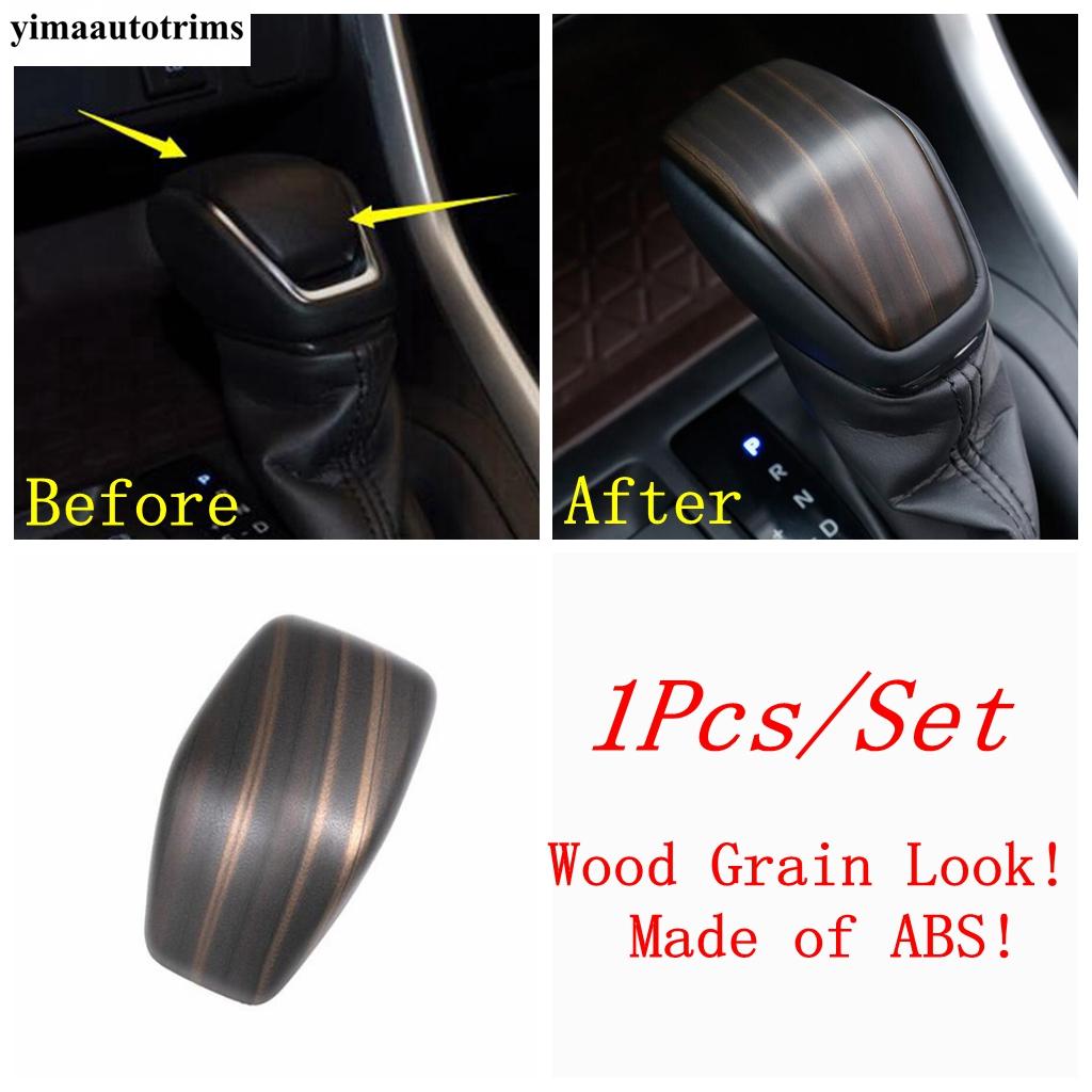 

For TOYOTA RAV4 RAV 4 XA50 - 2024 Gear Panel Air AC Water Cup Head Light Cover Kit Trim ABS Wood Grain Interior Accessories Model G