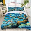 Van Gogh Oil Painting Soft Duvet Cover Van Gogh Oil Painting Background Theme Soft Duvet Cover Suitable for Children Kids plus Adult Peoples Soft