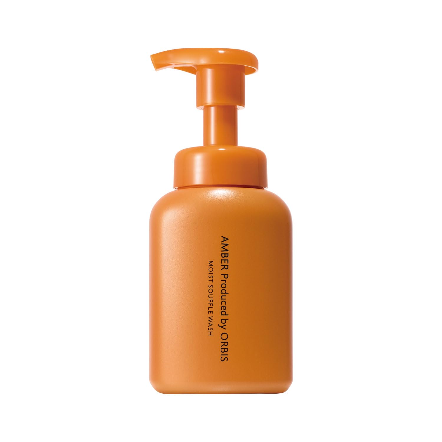 Orbis Amber Moist 180mL foaming face moisturizing foam face wash moisturizing morning face wash Soufflé Wash, bottle, wash, (for dry/combination