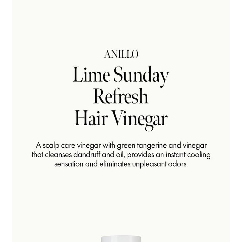 anillo Lime Sunday Refresh Hair Vinegar