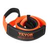 Recovery Tow Strap 76.2 Mm, 2.4 M 16329 Kg Break Strength, Triple Reinforced Loop Straps, Tree Saver, Winch Line Extension Strap