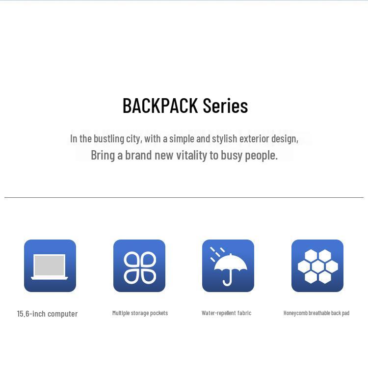 Men's Large Casual Travel and Sports Backpack for College Students