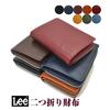 Lee Bifold Vegetable Leather Size M Wallet, [0520266] Red,