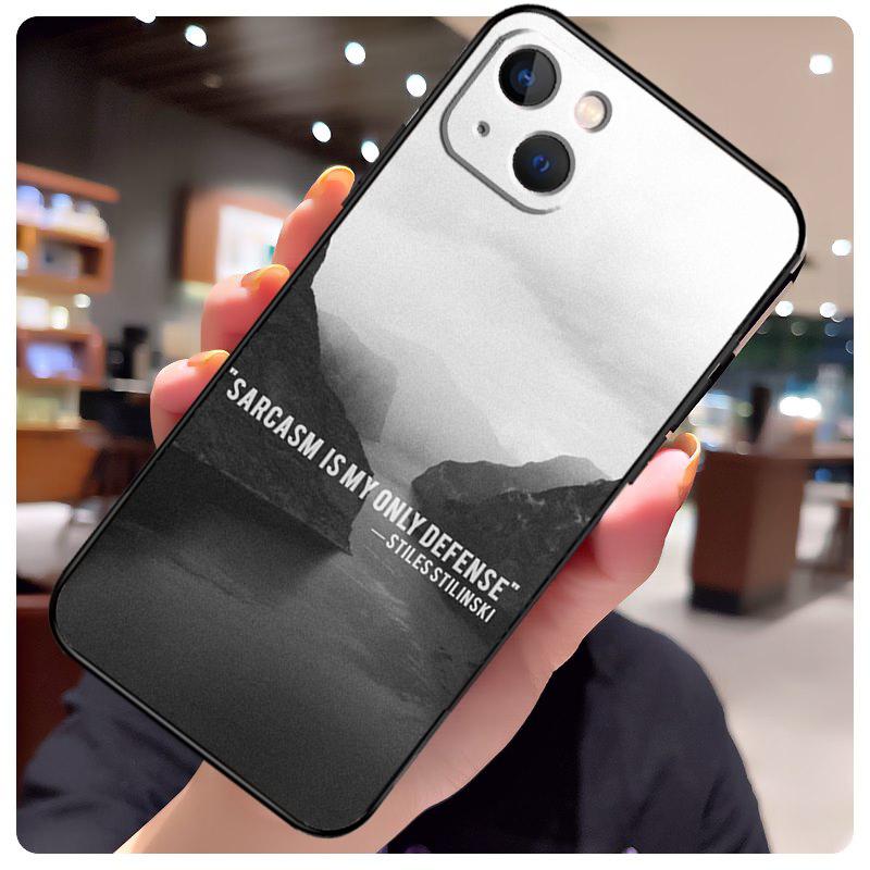 Teen Wolf Quotes Case For iPhone 13 Pro Max 16 15 11 12 14 17 Pro Max mini 15 16 Plus 16e 17 Air Phone Cover