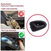 BDP1528-1 Inner Door Handle Left for Renault Clio 2 Scenic Megane 1 Trafic Master 2 Mascott Logan 1 Movano A Primastar 1 Daily