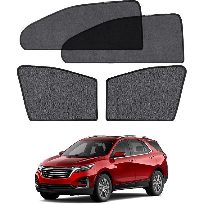 Car Window Shade for Subaru Forester -2024,2 Pack UV & Glare Protection, Breathable Privacy Screen, ect & Bug Blocker Magnetic Mesh Side Rear Sun