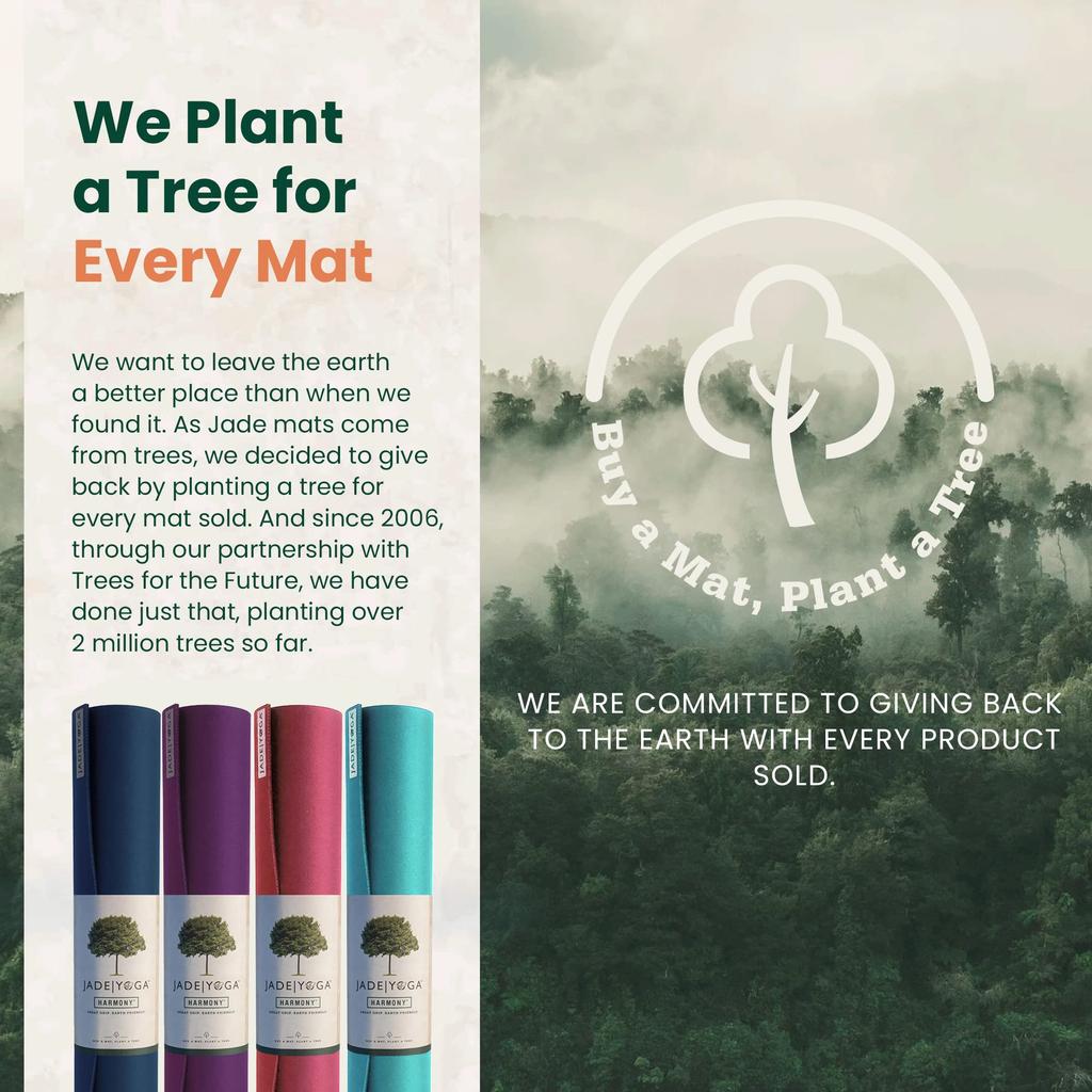 JADE Harmony Professional Yoga Mat (Long)