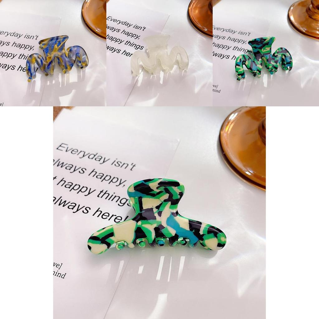 No Fashionable Slip Hair Clips For Women Featuring Colorful Acetate Designs For Every Occasion
