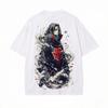 Izuto Uchiha Clan T-shirt Streetwear Classical Style Anime Style Pattern Men's T-shirt Clothing
