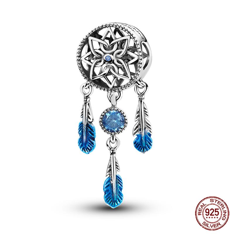 Fit Qikaola Original Bracelet Fashion Bee Astronaut Eiffel Tower Copper Charms Beads Fine Diy Birthday Jewelry For Women