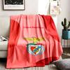 Sport Lisboa e Benfica Theme Blanket Suitable For Beds Sofas And Camping Perfect For Both Men And Women Comfortable Bedding All Year Round