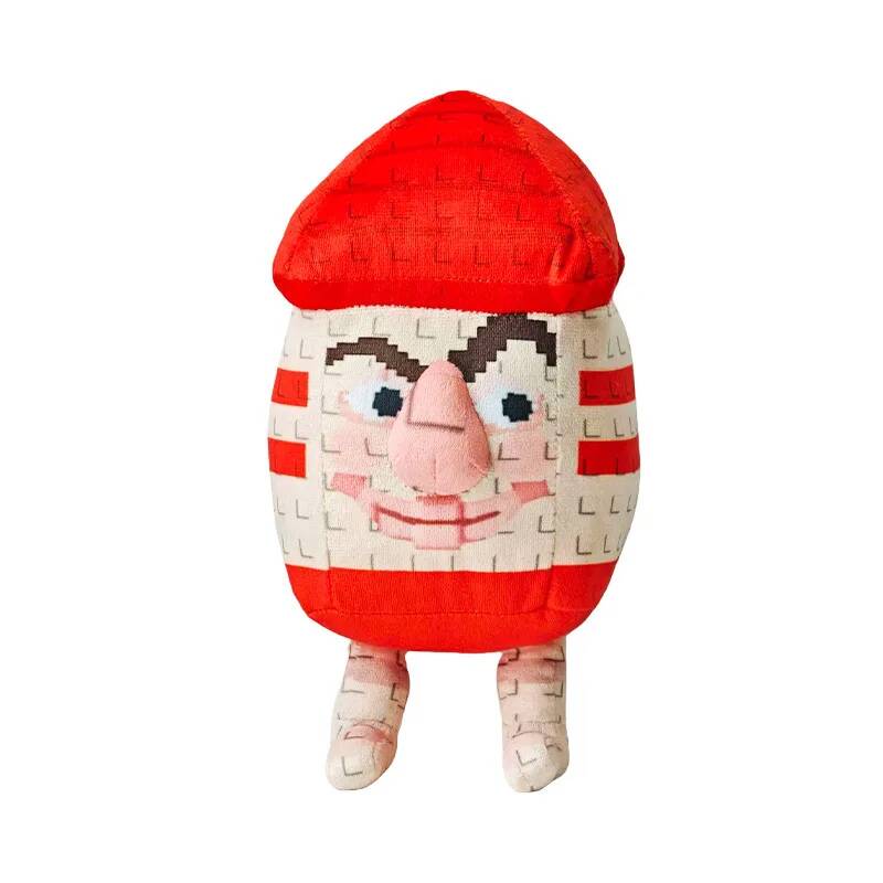 25cm Steal A Brainrot Esok Sekolah Plush No.9 House Stuffed Animal Plush Stuffed Animal Toy Kawaii Toys For Kids Christmas Gifts