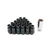 20 Pcs Wheel Lug Nuts Screw Racing Aluminium Alloy Theft Prevention Wheel Bolts Wheel Studs M12x1.5/1.25 50MM for Most Cars