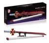 Samurai Sword Building Blocks Ninja Blade Katana Japanese Anime Butterfly Nichirin Knife Bricks Children Toys for Adult