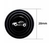 Car Anti-collision Pad Car Door Closing Anti-shock Protection Soundproof Silent Buffer Stickers Silicone  Gasket Auto Accessories