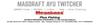 Megabass Soft Lure Mag Draft Ayu 7 Inch Sinking Lure Tenryu Ayu (4804)