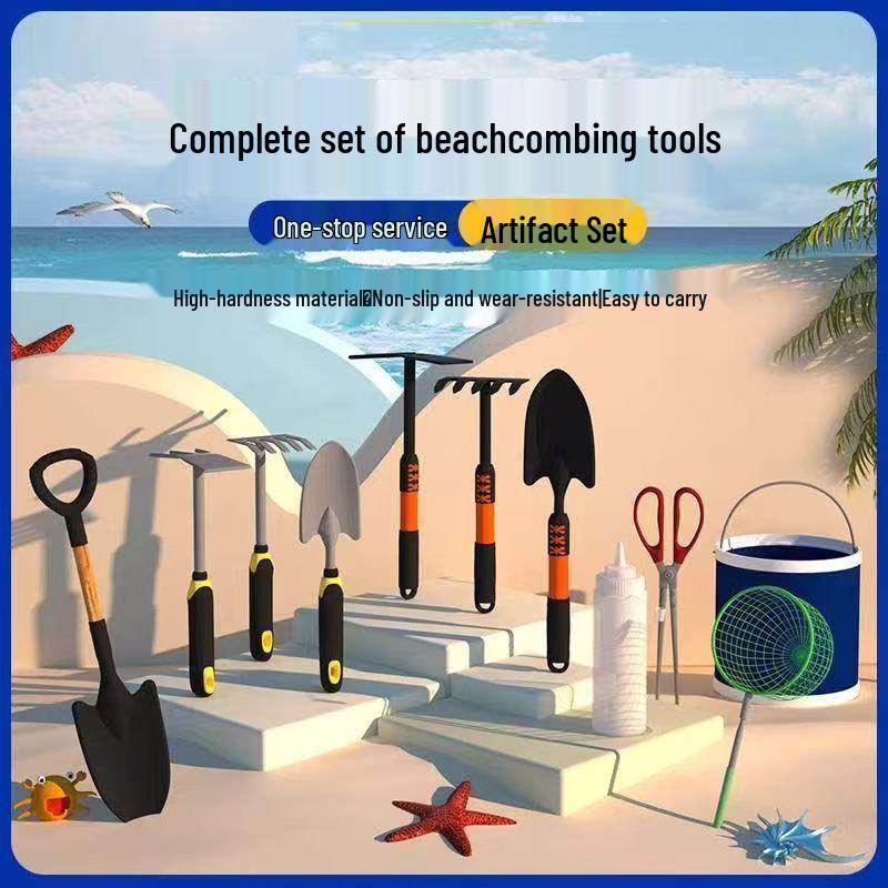 Seaside Clam and Crab Digging Tool Set for Kids