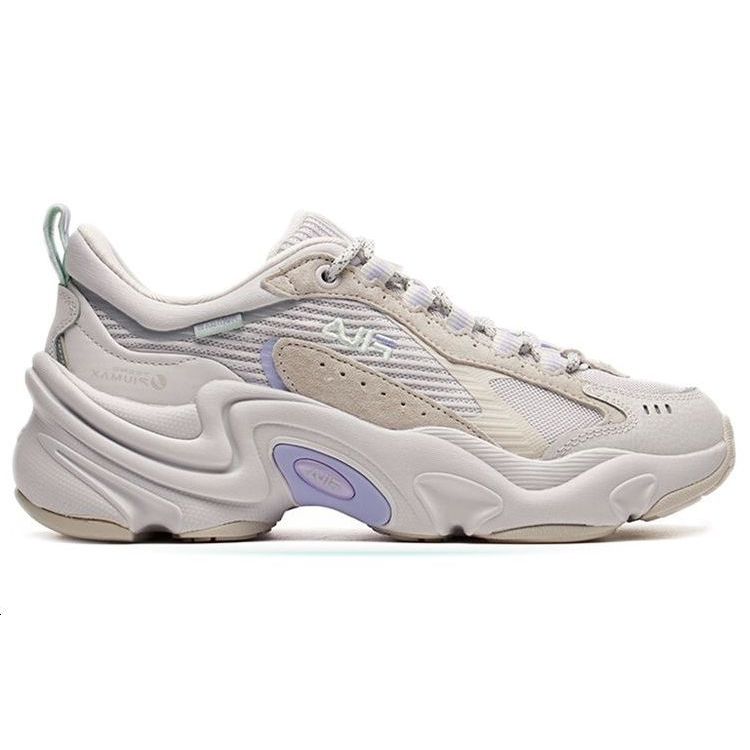 Fila Pantera Comfortable Shock Absorbing Wear Resistant Low Top Dad Shoes Women Sneaker Gray F12W141107FNC