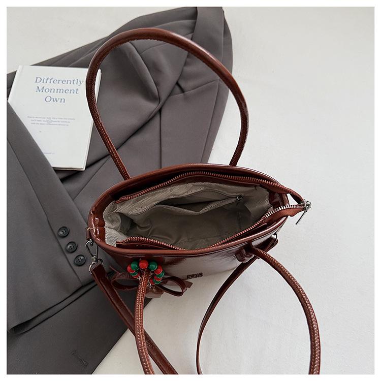 Innovative Sense Kleine Bucket Bag für Damen 2025 - Vielseitige Retro Umhängetasche mit einem Schulterriemen
