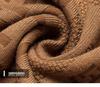 Men's Casual Light Jacquard Knitted Pullover Sweater - Long Sleeve, Round Neck (Autumn/Spring)