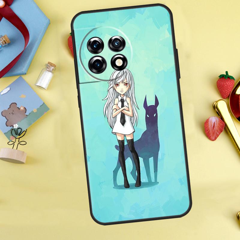 

Cartoon Doberman Dog Case For OnePlus 13R 12R 10R 15 13 12 11 10 9 13T 10T 8T Nord CE 5 2 3 4 Lite N20 N30 Cover OnePlus Nord CE 2