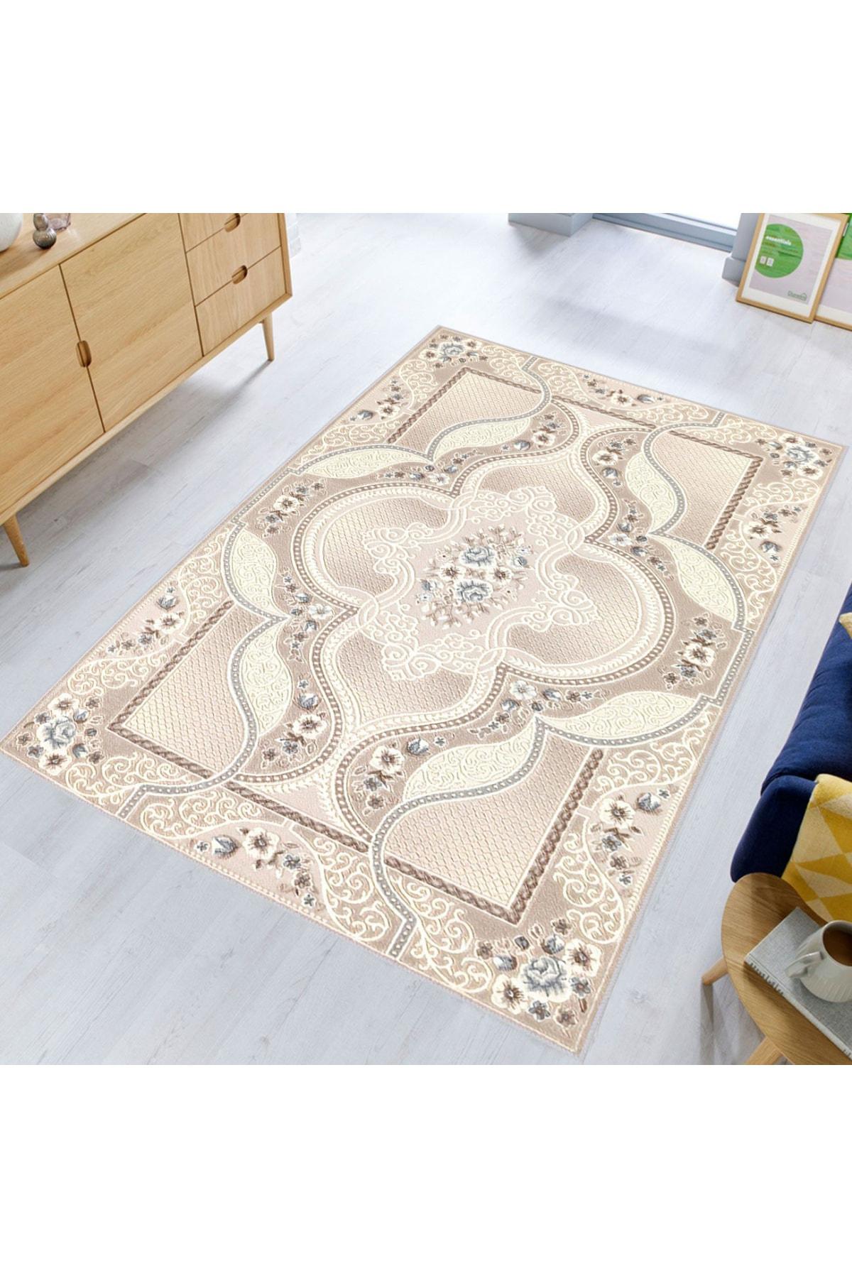 

Eliana Home Моющийся ковер с принтом LNA0368 50x80 бежевый