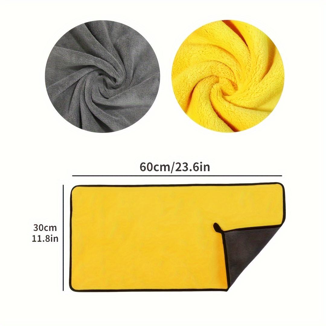 

Thickened double-sided oversized car strong suction car wash microfiber towel cleaning towel car towel