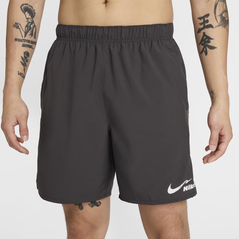 Nike Challenger Breathable Loose Fit Casual Shorts Men Shorts Medium-Gray Summit-White HV4884-299