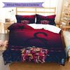Galatasaray Forever Bedding Quilt Set Quilt Cover Pillowcase Home Decoration Birthday Gift (1 * duvet cover + 2 * pillowcase, without core)