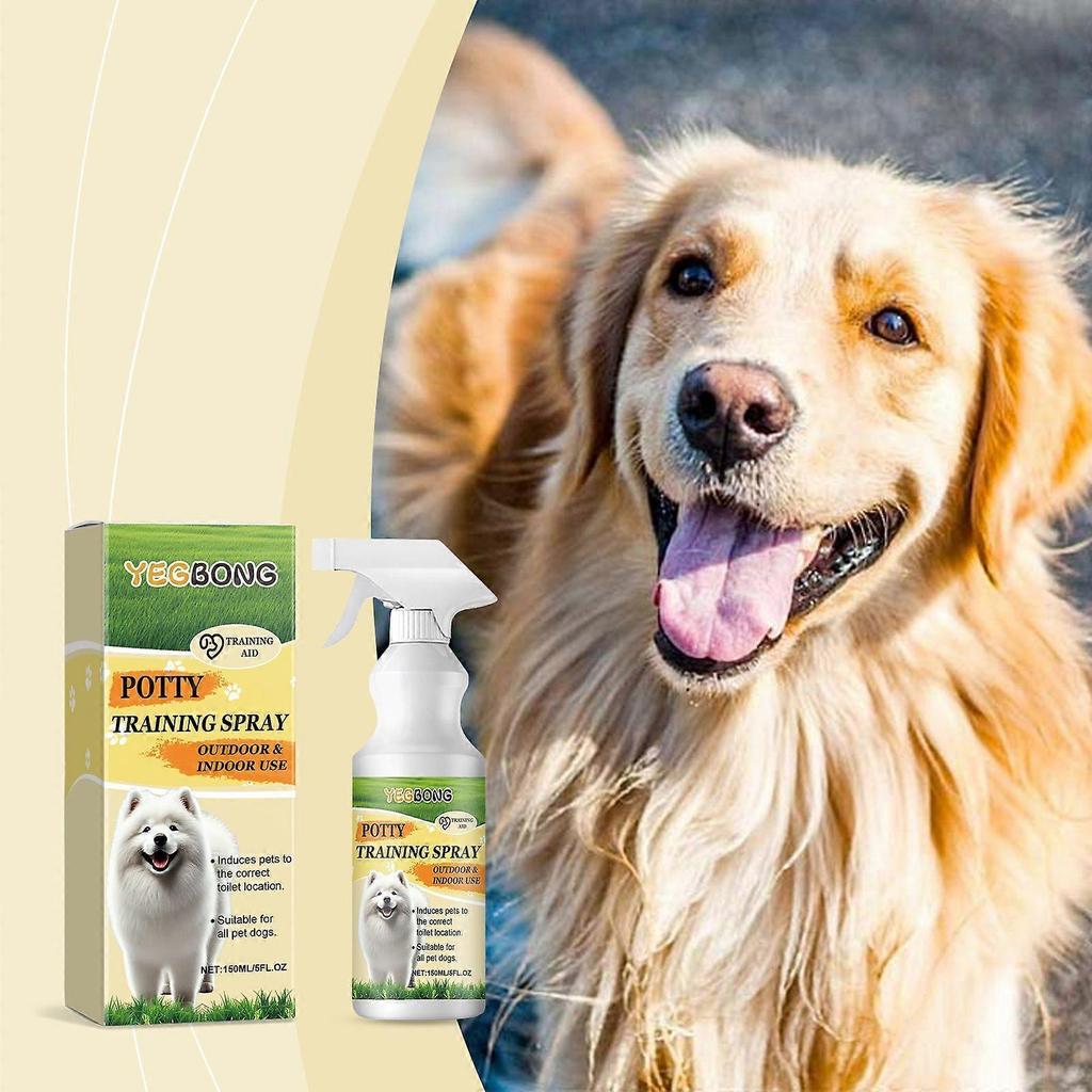Yegbong Pet Toilet Training Spray - Indoor And Outdoor Guidance And Lure For Cats And Dogs