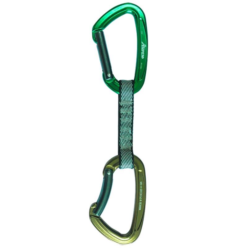 ANPEN D-Type Screw Lock Climbing Carabiner