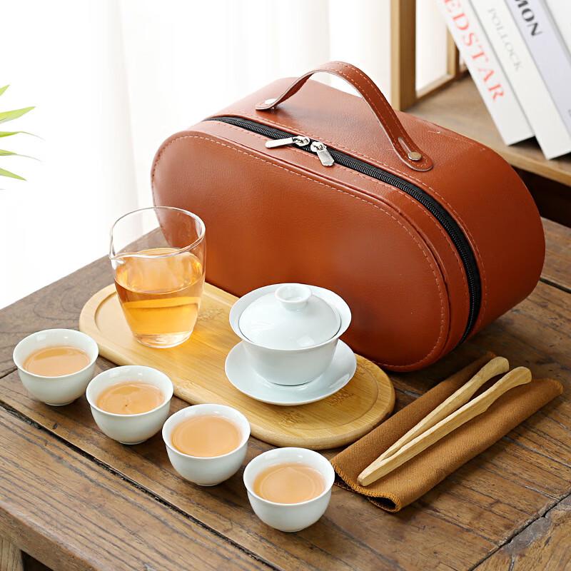 Shangqi Xia Ke Ceramic & Glass Tea Set