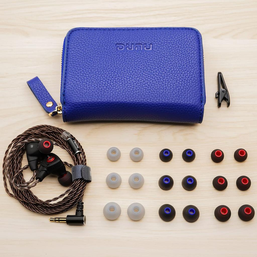 HiFiGo DUNU Titan S 11 mm dynamischer Treiber HiFi IEMs Ohrhörer mit kraftvollem Sound In-Ear-Monitore, (Schwarz)