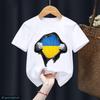 Black T Shirt Ukraine T Shirt Ukrainian Love T-Shirt Harajuku Kids Tshirt Tee Little Boys Girls Unisex Top Short Sleeve T-Shirts