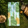 Prosop de plajă P-Pineapple Food, prosop de baie absorbant cu uscare rapidă pentru înot, sală de sport, camping, exterior