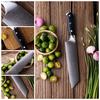 7,7-Zoll-Damast-Kochmesser Kiritsuke Gyuto vg10 japanischer Stahl, professionelle Küchenmesser
