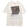 FR2 Print Short sleeve T-shirt M White Mona Lisa Men's Used
