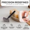Parker 78R Fixed Razor for Both Men and Shaving Razor Replacement Blades To Disassemble and Razor for Men Closed-Comb (Refreshing