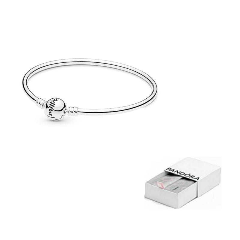 Pandora 925 Sterling Silver Bangles Women's 598084-1