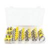 30pcs Hand Twist Design Stainless Steel Hose Clamps Butterfly Hose Clamp  Water Pipe