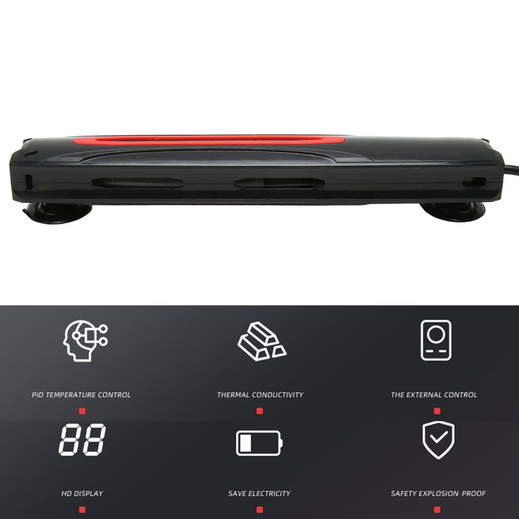 Aquarium Heizstab IPX6 Wasserdicht HD LED Display Intelligente PID-Regelung Automatischer Fisch Heizstab
