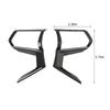2Pcs Steering Wheel Cover Decoration Frame Trim Replacement for Mitsubishi Outlander 2023 Car