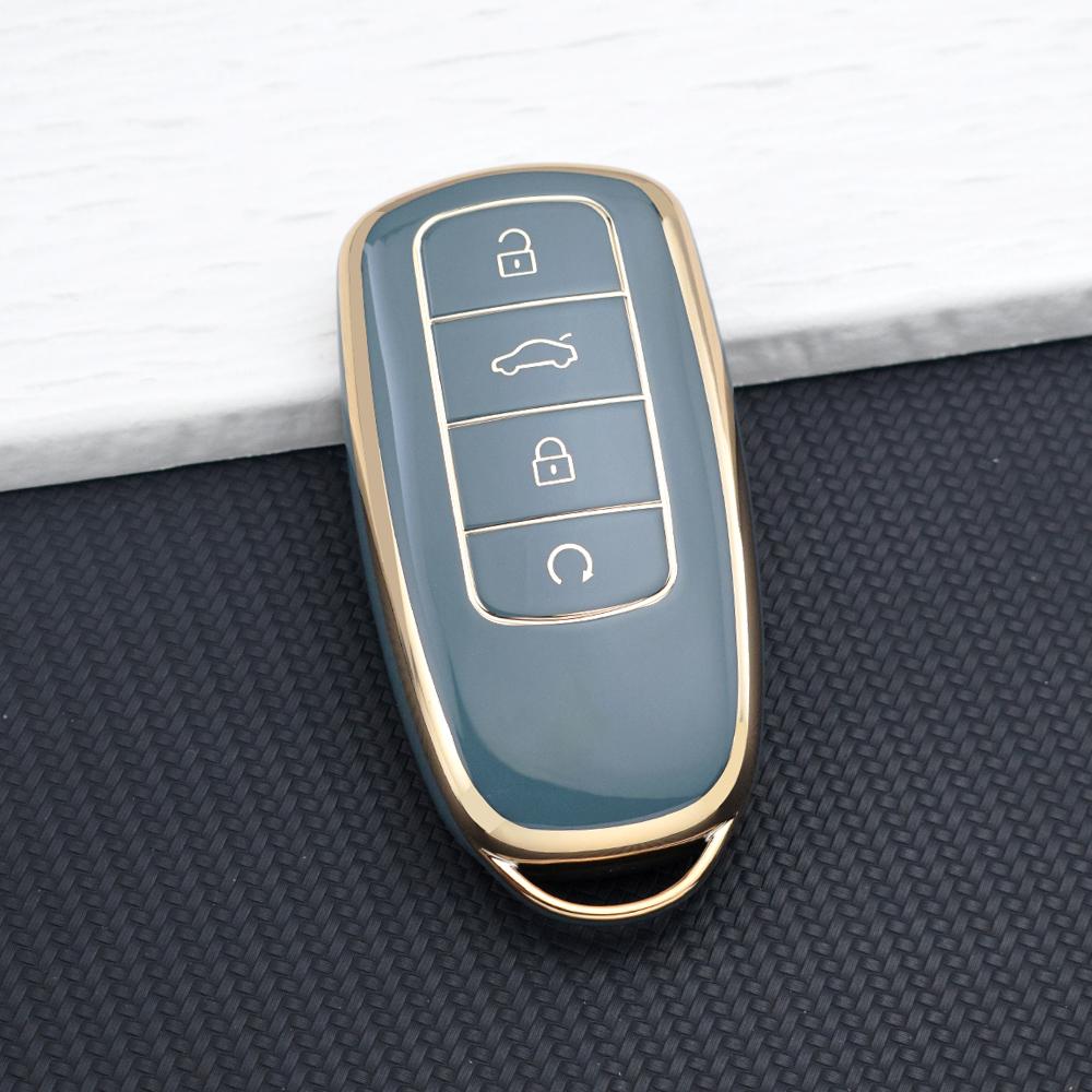 Car Key Fob Case Cover For Chery Jaecoo 7 J7 J8 Phev - For Omoda C5 E5 C9 Omoda 5 9 Ev Phev Tpu Key Holder Key Chain