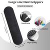 10 Pezzi Fermagli per Capelli Patch Adesiva per Capelli Nastro Magico in Velcro per Capelli Riutilizzabile Supporto per Frangia Strumenti per lo Styling dei Capelli per Salone Barbiere Accessorio Fissaggio Capelli Spezzati