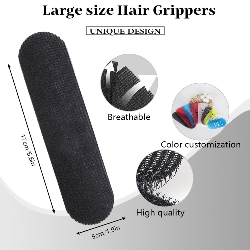 10 Pezzi Fermagli per Capelli Patch Adesiva per Capelli Nastro Magico in Velcro per Capelli Riutilizzabile Supporto per Frangia Strumenti per lo Styling dei Capelli per Salone Barbiere Accessorio Fissaggio Capelli Spezzati