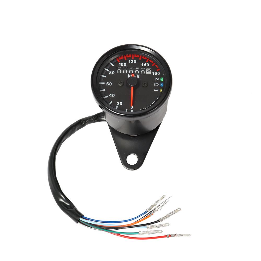 Motorcycle LED Retro Odometer Compatible with Honda Monkey Digital Speedometer Gauge Instrument Display Assembly чёрный
