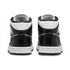 Jordan Air Jordan 1 Mid top Vintage Basketball Shoes Women's Black White DV0991-101(Team56-)