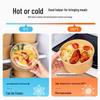 temeiju Disposable Kraft Paper Food Containers with Lids
